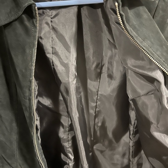 St. John's Bay Black Washable Suede Jacket - Picture 5 of 6